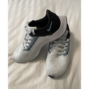 NIKE AIR ZOOM PEGASUS 38 GHOST AQUA‎ AVIATOR GRAY RUNNING SHOES/SNEAKERS SZ 8.5